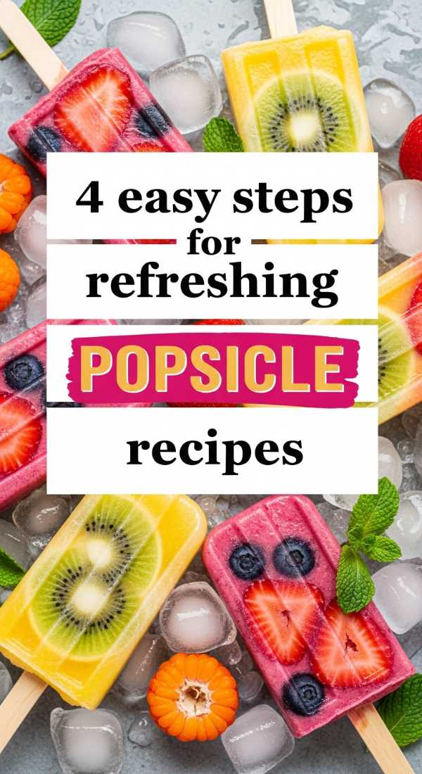 4 Easy Steps For Refreshing Popsicle Recipes 6a042260e2ad9