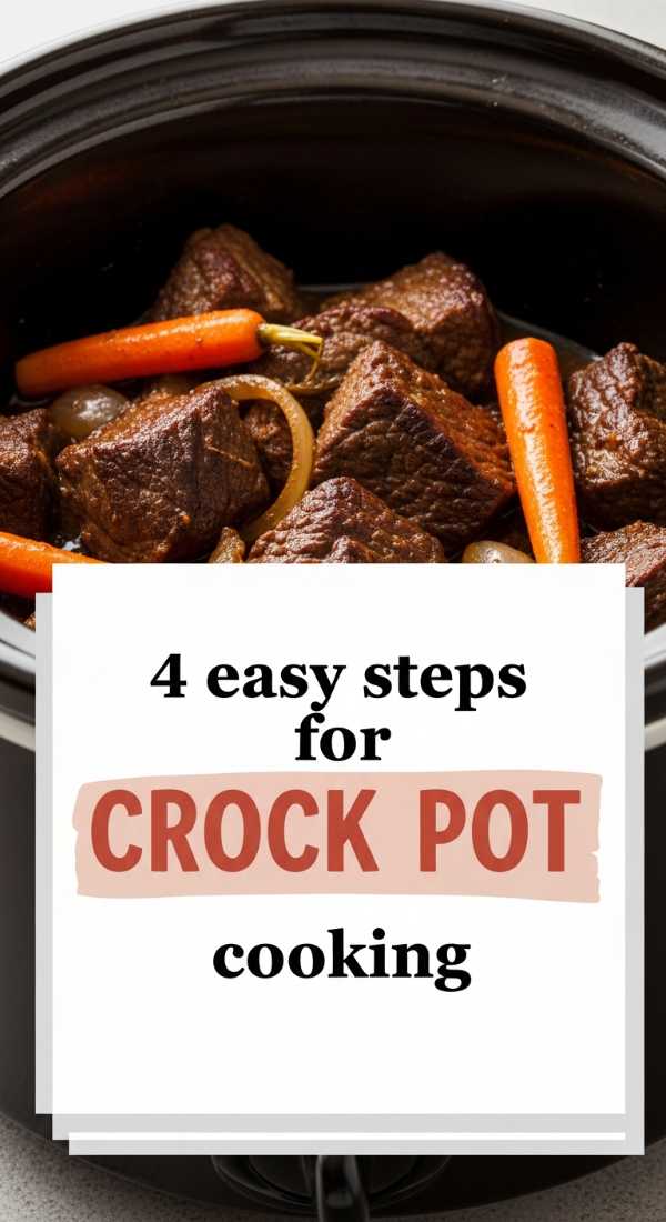 4 Easy Steps For Slow Cooker Pot Roast 69f47c62a93ac
