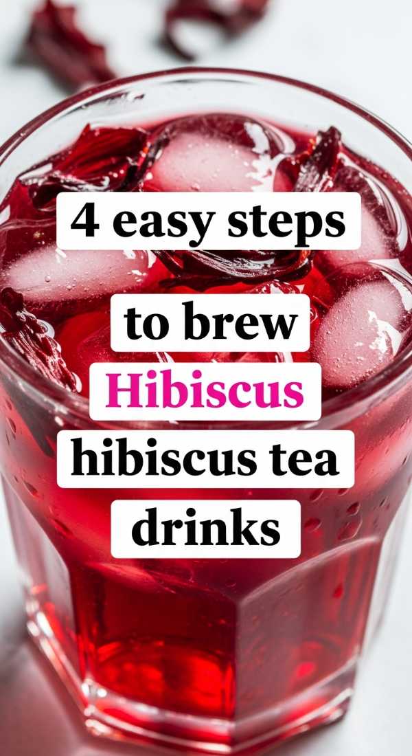 Vibrant Sips: Easy Summer Drink Recipes for Your Feed 4 Easy Steps To Brew Hibiscus Tea Drinks 6a142eb73adb1