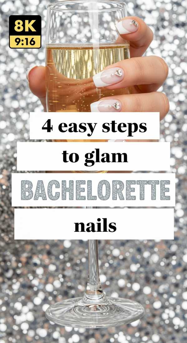 4 Easy Steps To Glam Bachelorette Nails 69f876ec386af