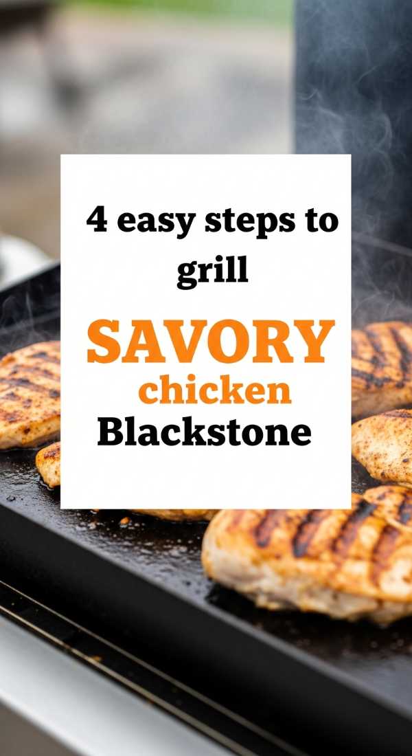 4 Easy Steps To Grill Savory Chicken Blackstone 6a06bde54253e