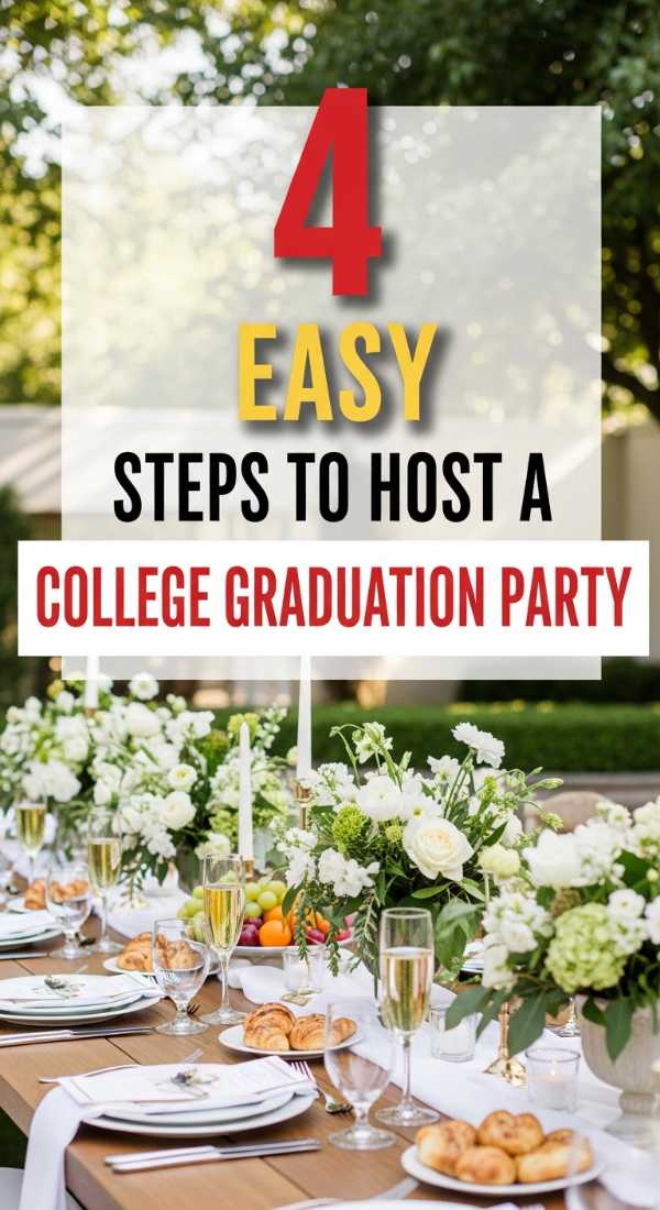 4 Easy Steps To Host A College Graduation Party 69fae8ffc9a44