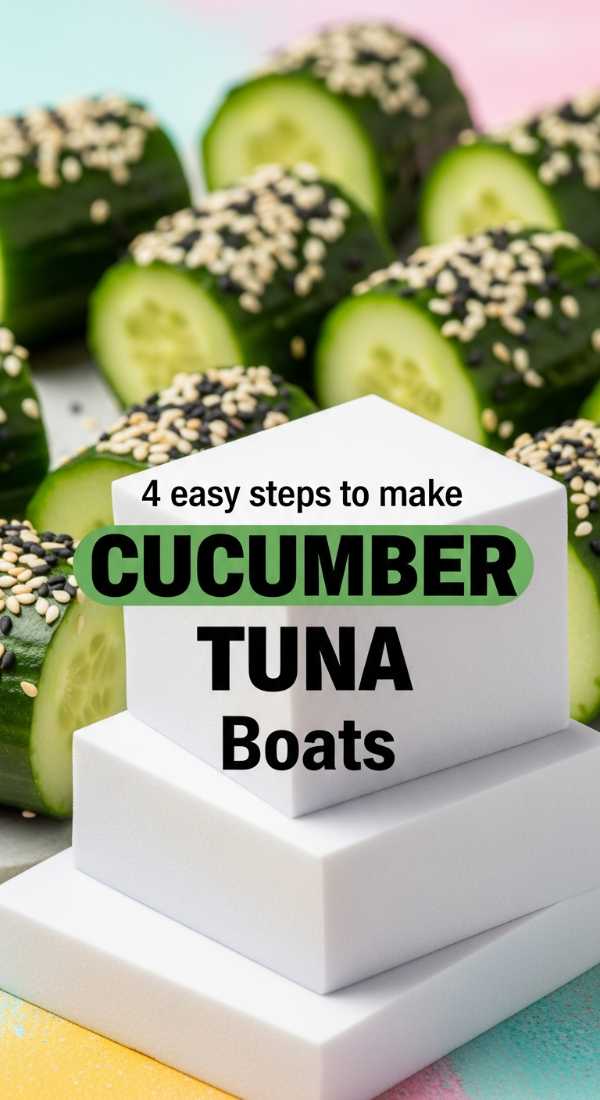 4 Easy Steps To Make Cucumber Tuna Boats 69fd8a970a716