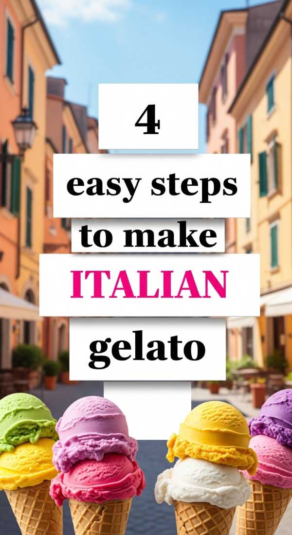 4 Easy Steps To Make Italian Gelato 69f7277b8171b