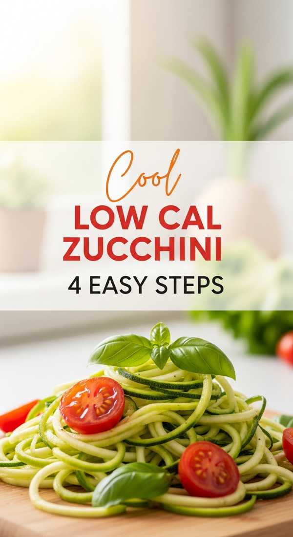 4 Easy Steps To Make Low Cal Zucchini Noodles 69fd741cefba3