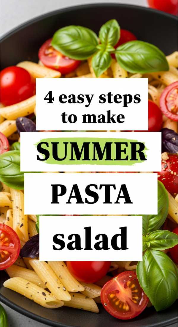 4 Easy Steps To Make Summer Pasta Salad 69f47c76e25b4
