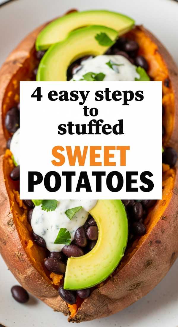 4 Easy Steps To Stuffed Sweet Potatoes 69fc174fa0e2c