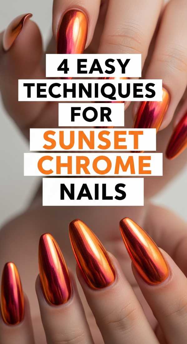 4 Easy Techniques For Sunset Chrome Nails 6a0597c5ce245