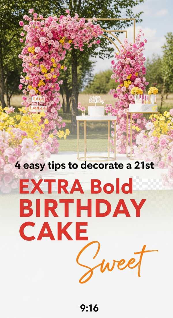 4 Easy Tips To Decorate A 21st Birthday Cake 6a0572cb91ca8