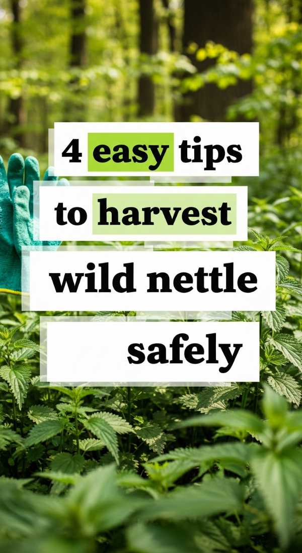 4 Easy Tips To Harvest Wild Nettle Safely 69f47c6a57b5d