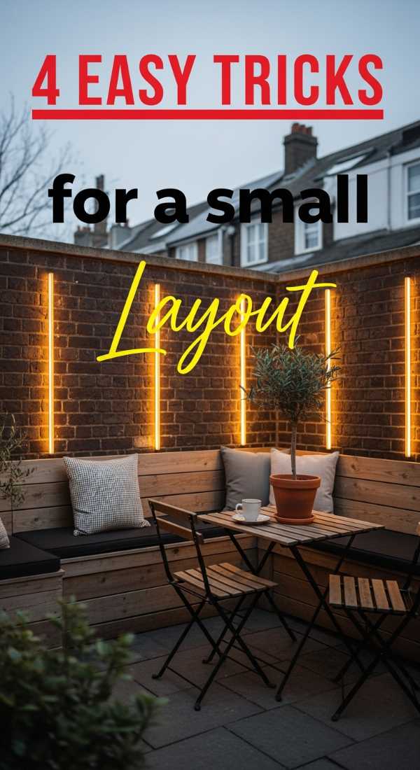 4 Easy Tricks For A Small Backyard Party Set Up 69f86c6449dc6