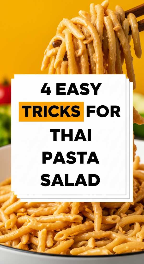 4 Easy Tricks For Thai Pasta Salad 6a10962cc7a8a