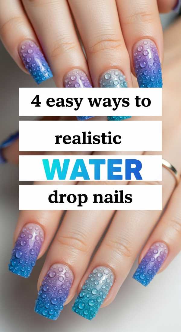 4 Easy Ways To Create Realistic Water Drop Nails 6a0f0d92df1a9