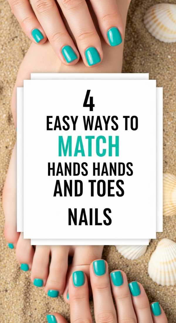 4 Easy Ways To Match Hands And Toes Nails 6a05a3ec113b3