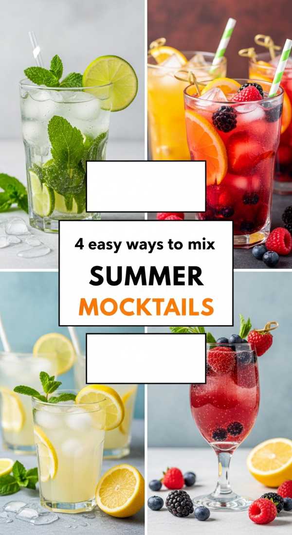 4 Easy Ways To Mix Summer Mocktails 6a06bc5dd81ba
