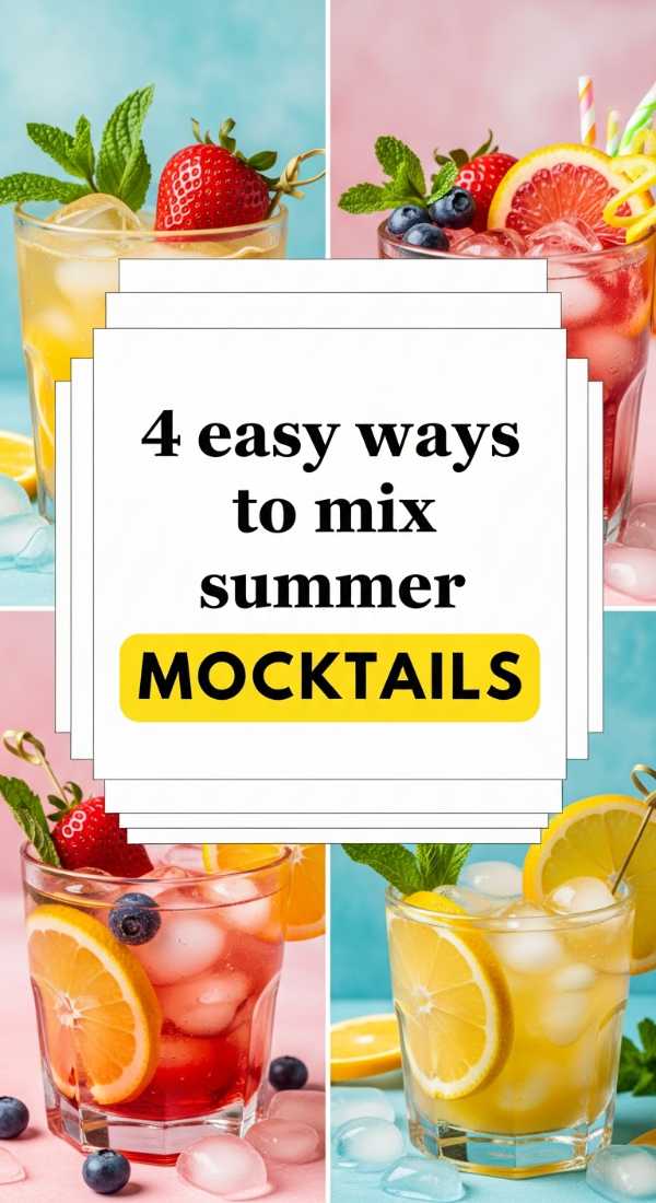 4 Easy Ways To Mix Summer Mocktails 6a06c38e8ae97
