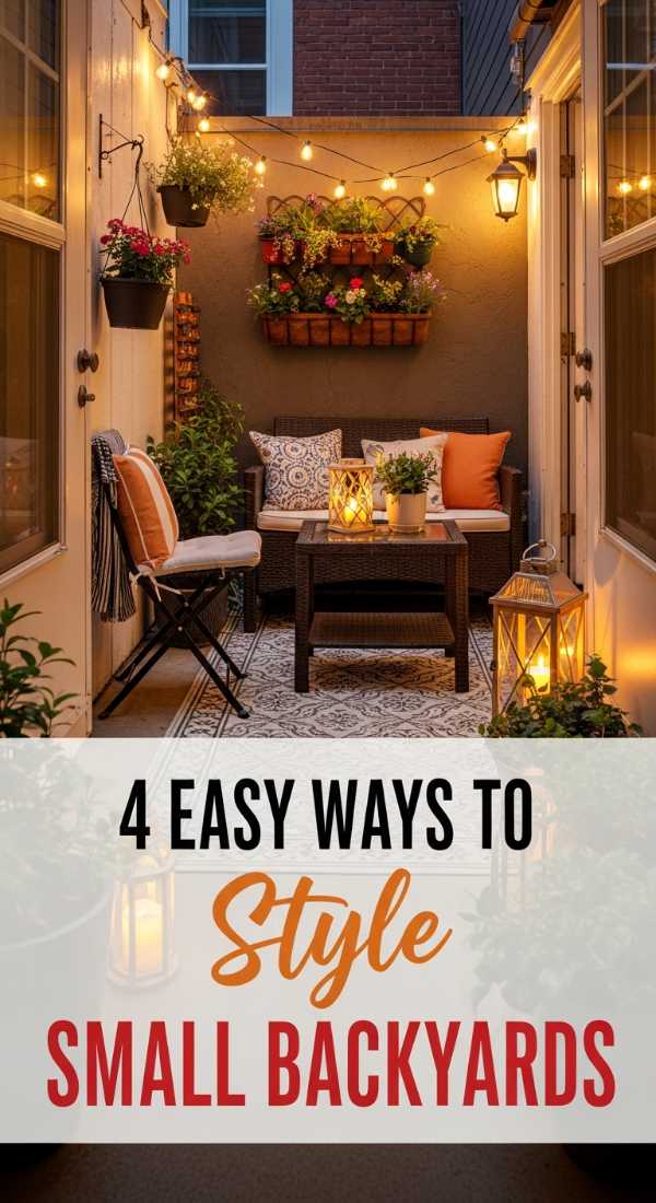 4 Easy Ways To Style A Small Backyard Party 69fae8fd85378