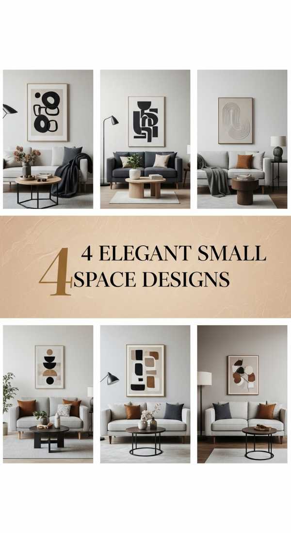 4 Elegant Small Space Designs 6a0e9f2157049