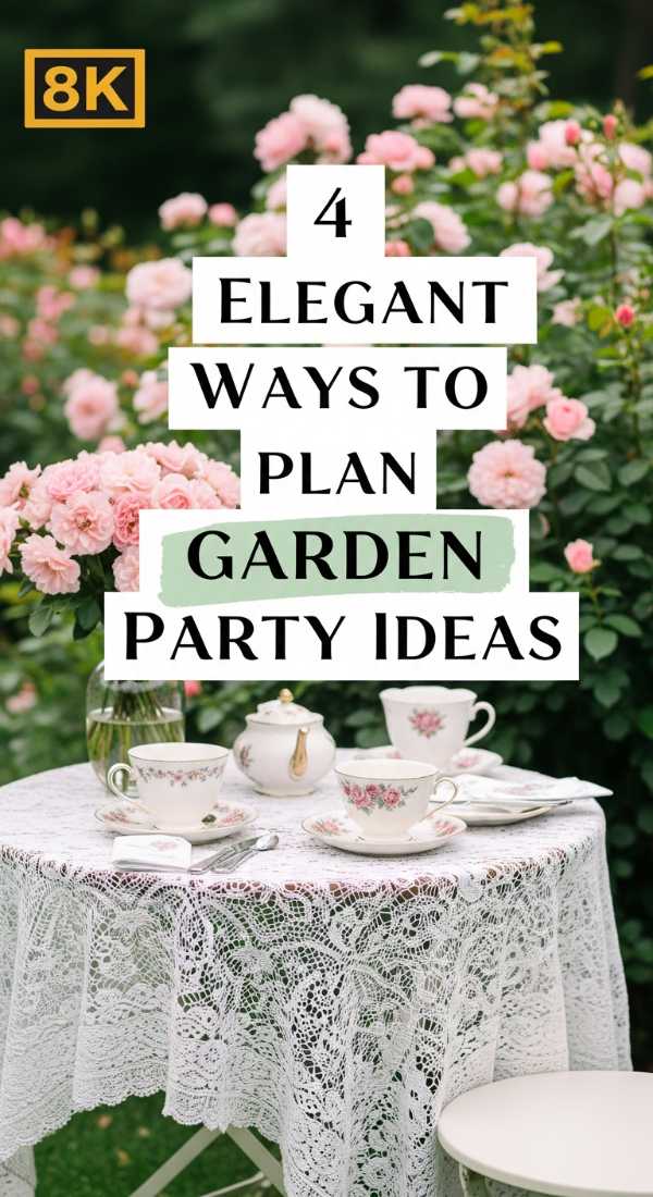 4 Elegant Ways To Plan Garden Party Ideas 69fb1415bbb4e