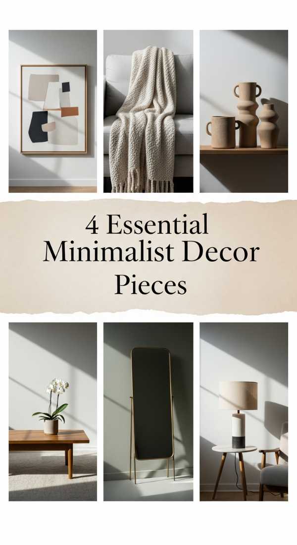 4 Essential Minimalist Decor Pieces 6a0e9efdbf0cd