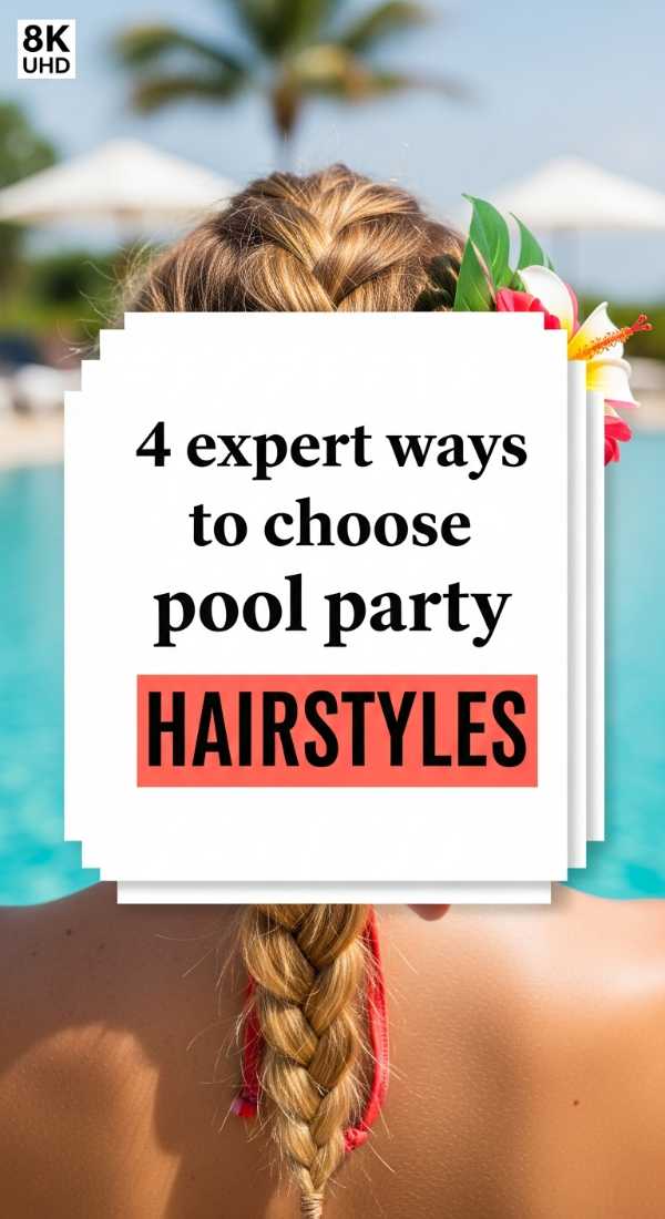 4 Expert Ways To Choose Pool Party Hairstyles 6a18a661c60a6