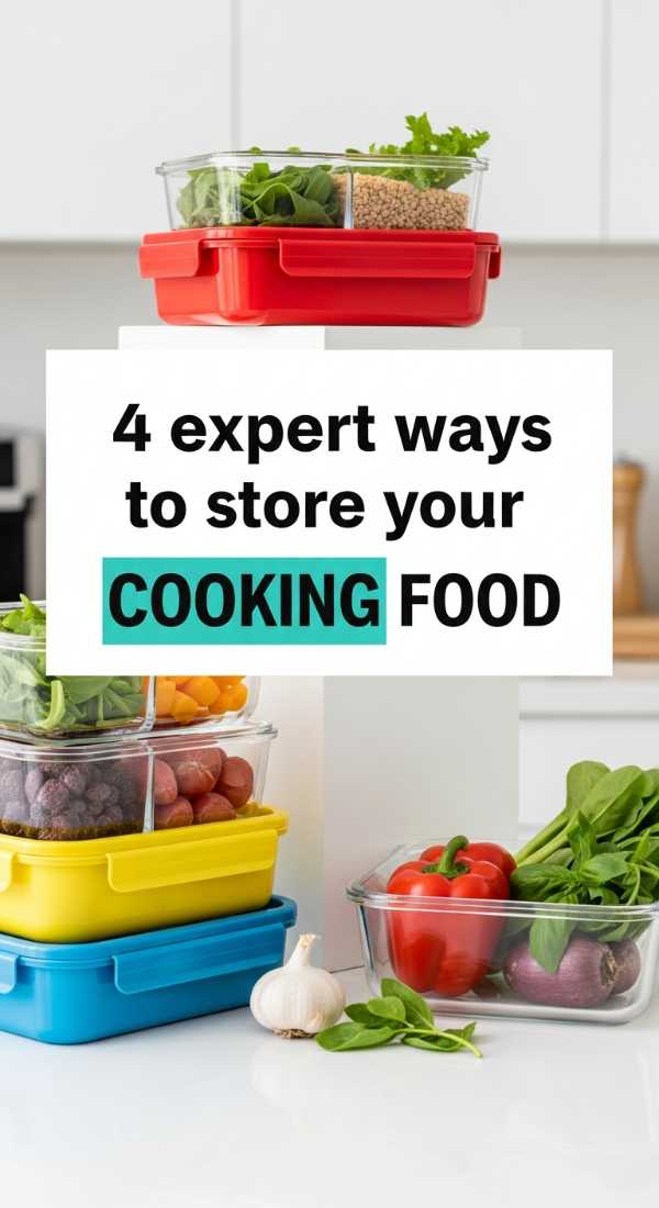 4 Expert Ways To Store Your Cooking Food 69fc190e9c98d