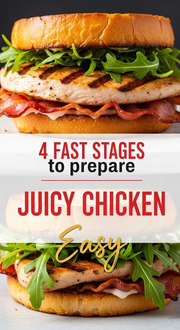 4 Fast Stages To Prepare Juicy Chicken Sandwiches 6a044ae43b978