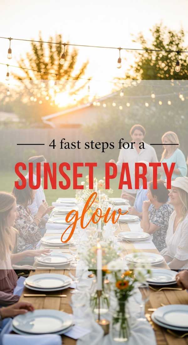 4 Fast Steps For A Sunset Birthday Party 69fc2ae1e76a7