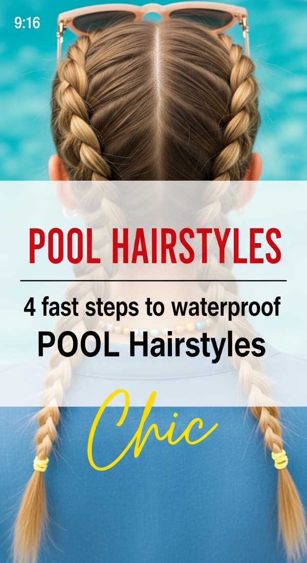 4 Fast Steps To Waterproof Pool Hairstyles 6a0dbfaf3c548