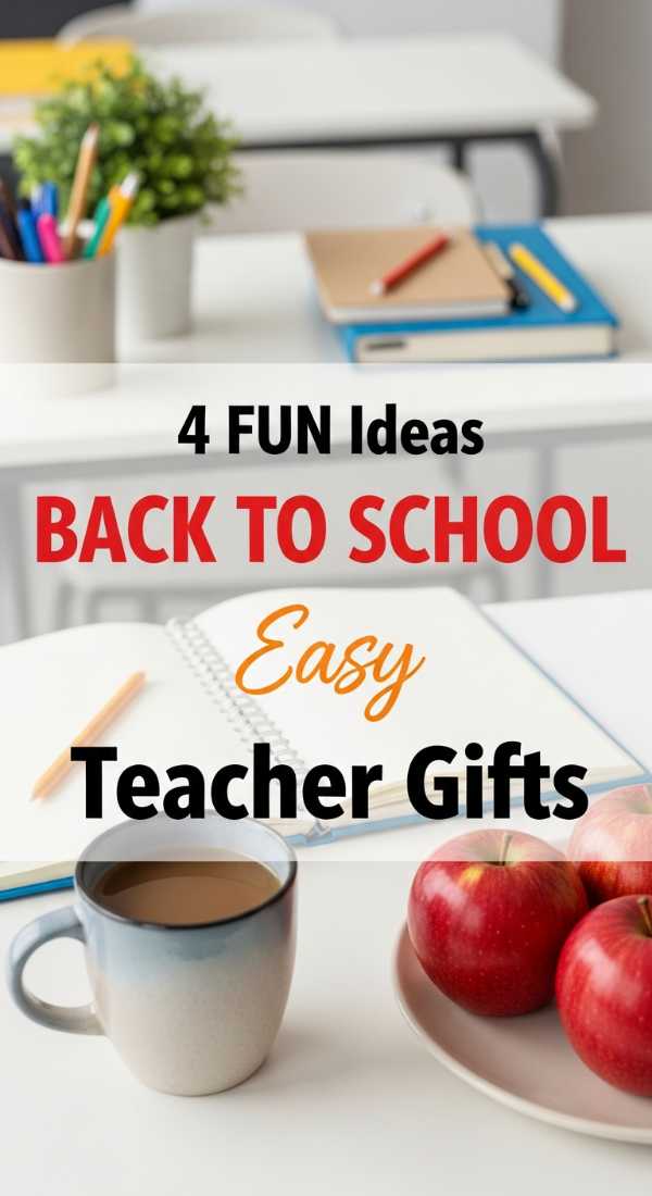 A+ Appreciation: The Definitive Guide to Gifting Your Favorite Educators 4 Fun Ideas To Craft Back To School Teacher Gifts 6a0dc155e334b