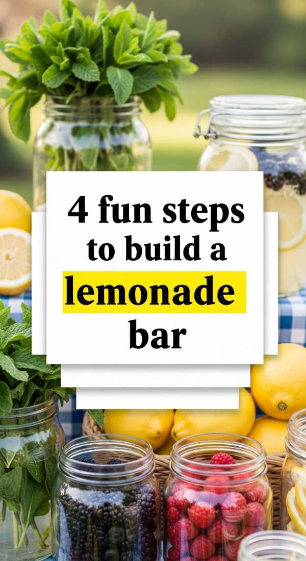 4 Fun Steps To Build A Lemonade Bar 6a10d1826100d