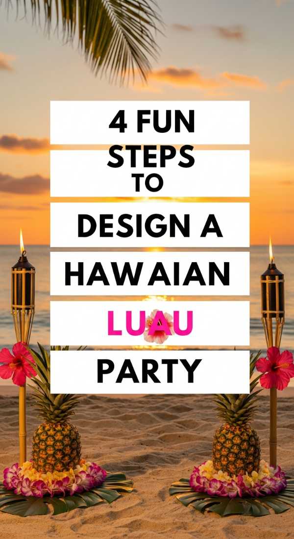 4 Fun Steps To Design A Hawaiian Luau Party 6a021b1c39e91