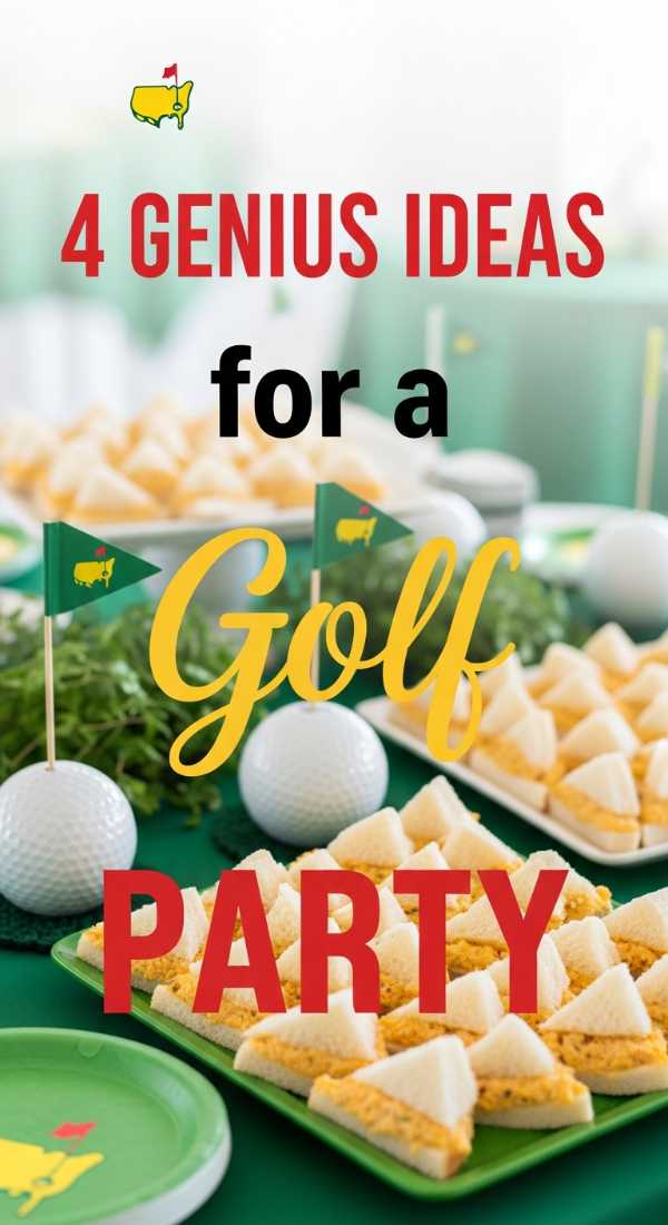 4 Genius Ideas For A Masters Golf Party 69f86c5c33792