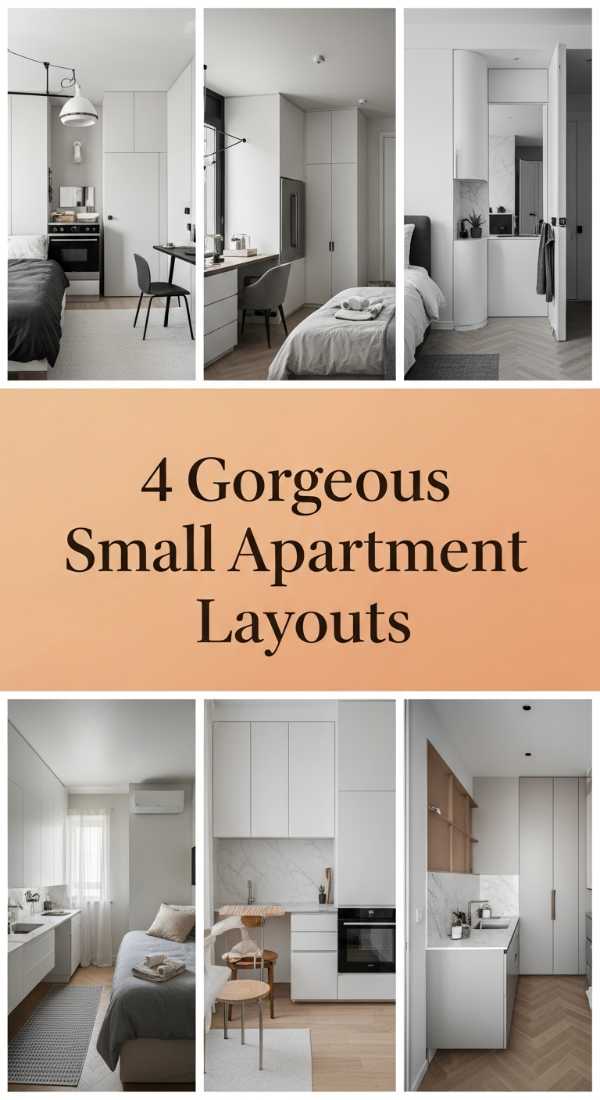 4 Gorgeous Small Apartment Layouts 6a1b226990f91