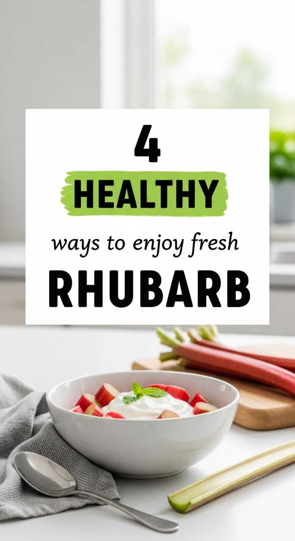 Tart, Sweet, and Totally Addictive: The Best Rhubarb Desserts Ever 4 Healthy Ways To Enjoy Fresh Rhubarb 69fd8a94d995f