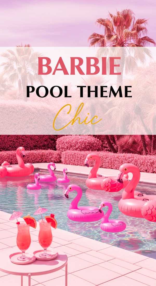 The Coolest Host in Town: Your Step-by-Step Summer Pool Party Handbook 4 Hot Tips For A Pink Barbie Pool Party 6a0572b23ba93