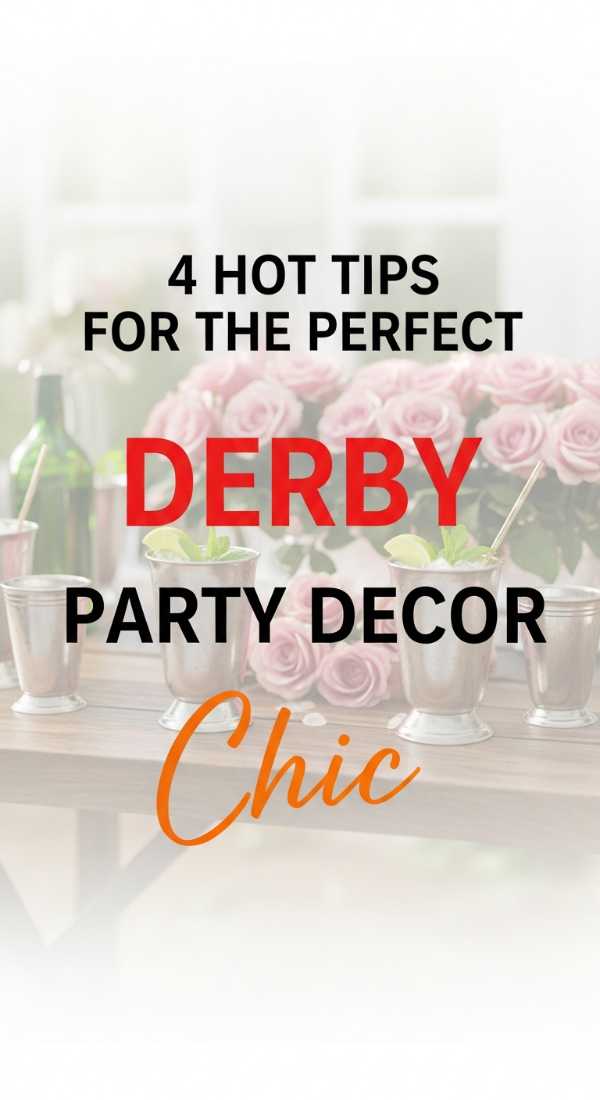 4 Hot Tips For The Perfect Derby Party Decor 69f478f1e04cf