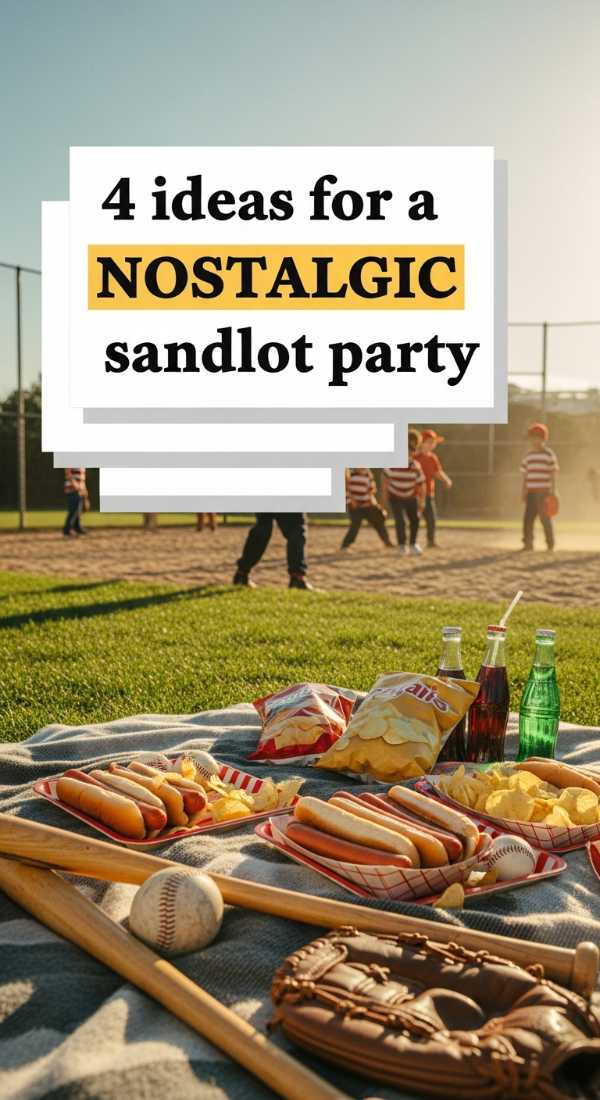 4 Ideas For A Nostalgic Sandlot Party 6a057eb63c683