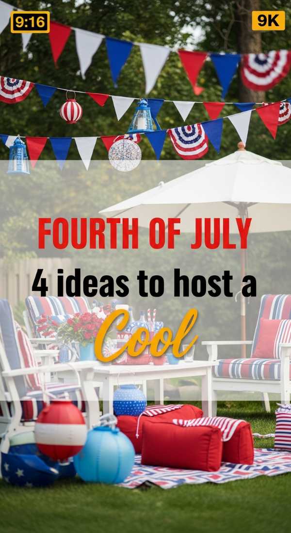 4 Ideas To Host A Patriotic Fourth Of July 69f72540c1914