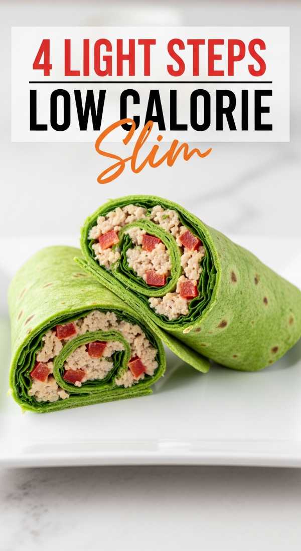 4 Light Steps To Make Low Calorie Turkey Wraps 6a045a850c711