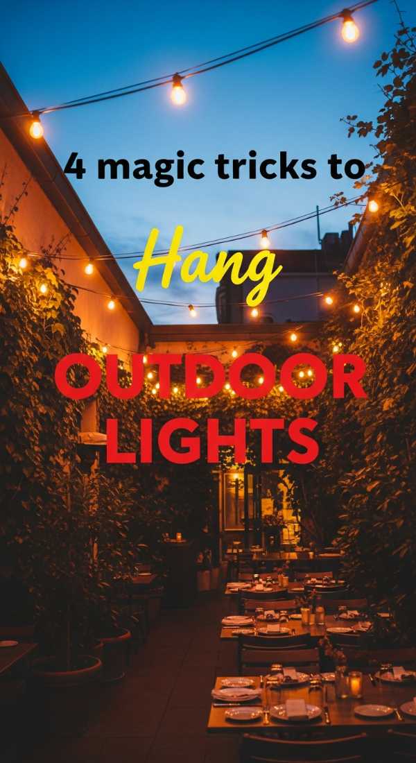 4 Magic Tricks To Hang Outdoor Lights 6a0031c581245