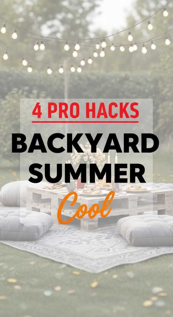4 Pro Hacks For Your Backyard Summer Party 69faeadc13251