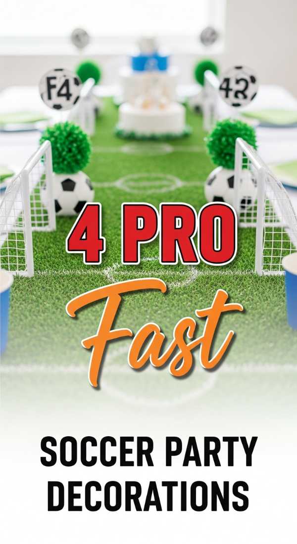 4 Pro Tips For Soccer Party Decorations 69faead5f2f5f