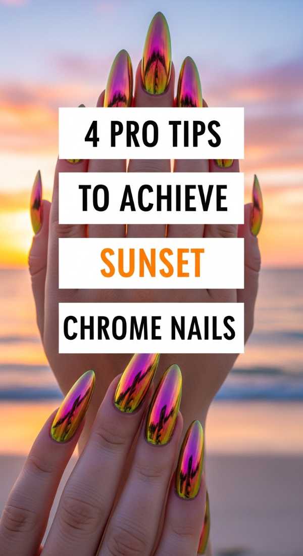 4 Pro Tips To Achieve Sunset Chrome Nails 6a059f83d026e