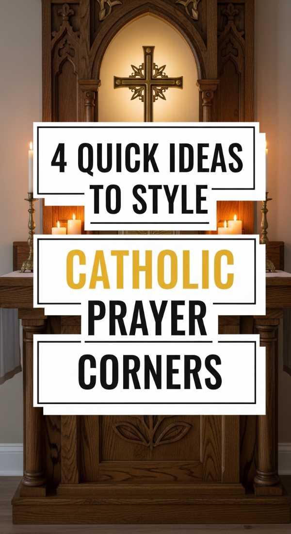 4 Quick Ideas To Style Catholic Prayer Corners 69f48587b7ed5