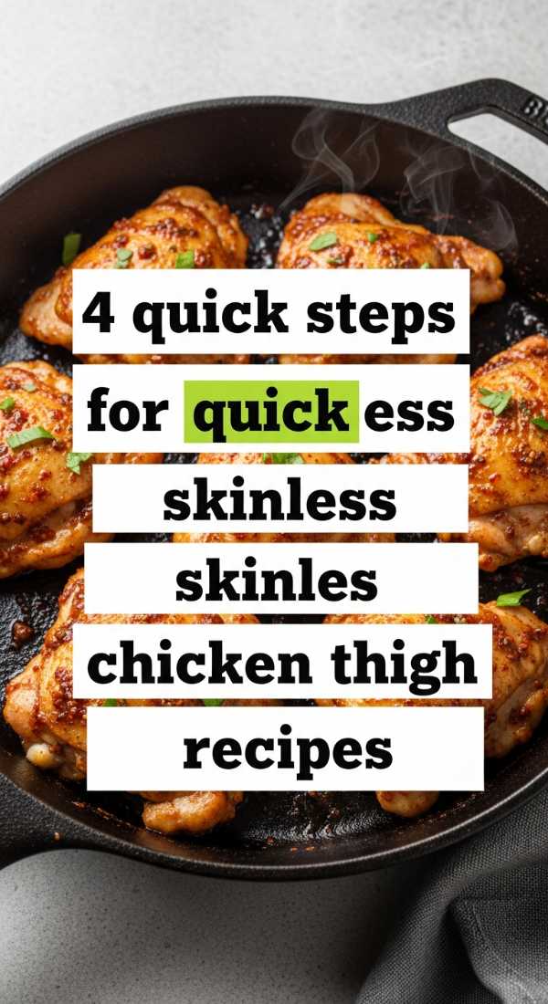 The Dark Meat Diary: 20+ Irresistible Chicken Thigh & Leg Recipes 4 Quick Steps For Boneless Skinless Chicken Thigh Recipes 6a04150c9c700