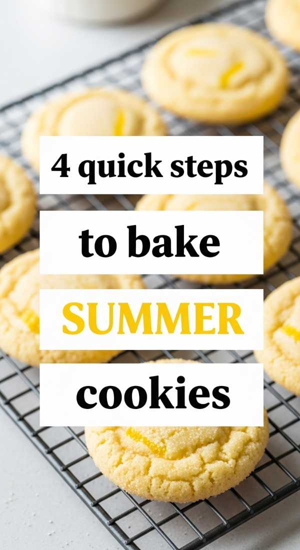 4 Quick Steps To Bake Summer Cookies 6a109f1005878