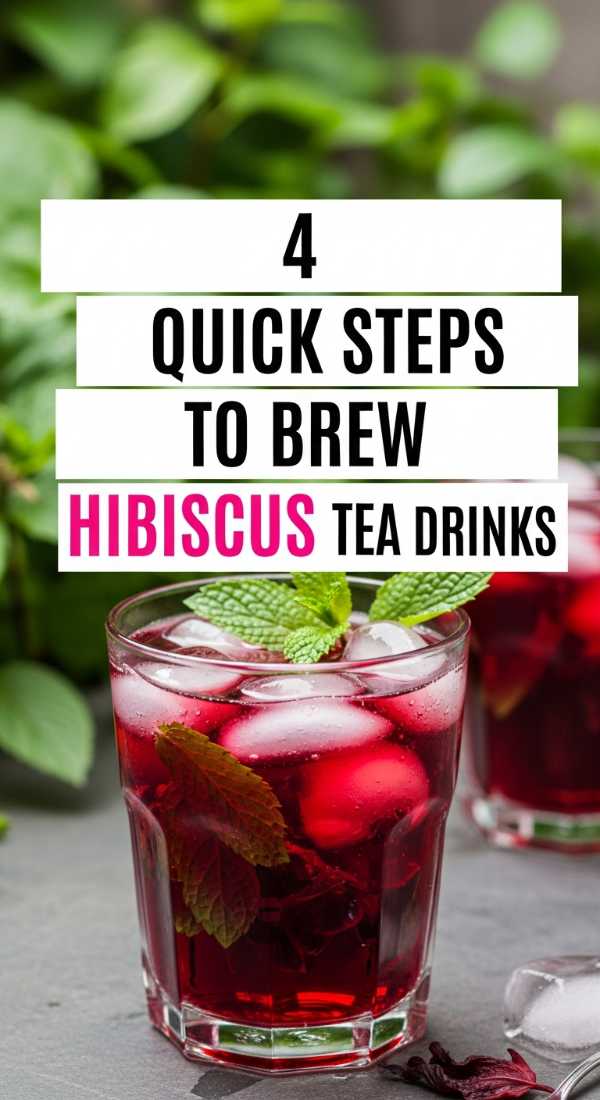 Chilled to Perfection: 10 Refreshing Sips for a Hot Summer 4 Quick Steps To Brew Hibiscus Tea Drinks 6a144214cb575