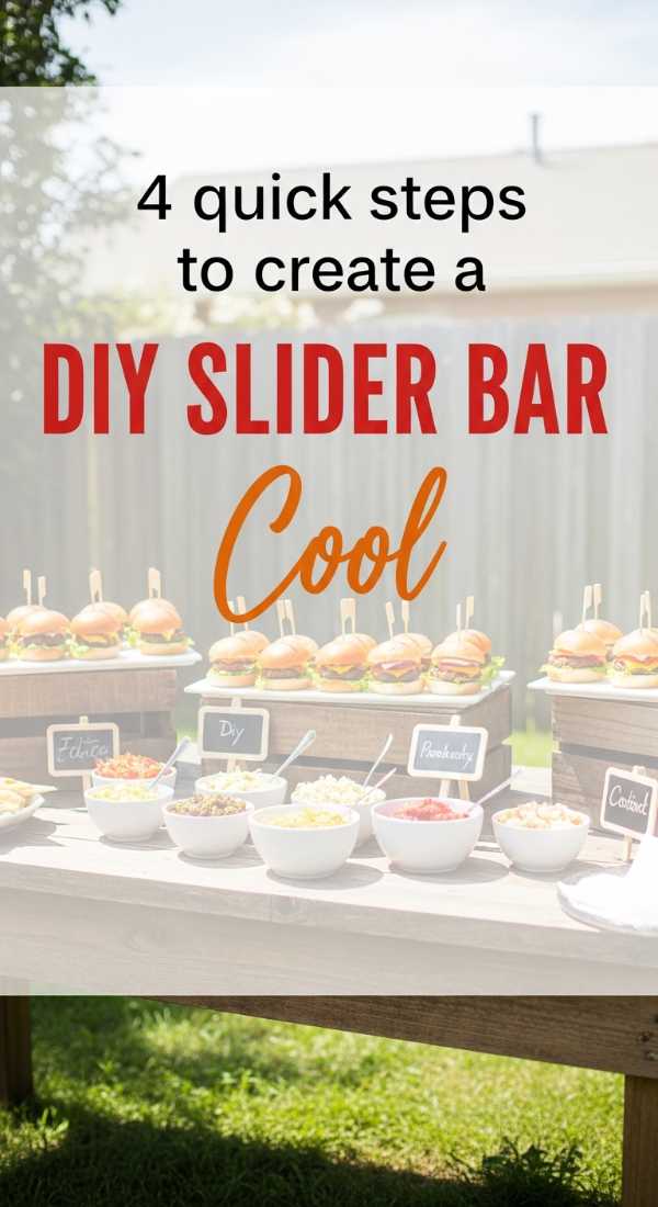 Picnic Perfection: Your Ultimate Guide to Hosting the Best Outdoor Party 4 Quick Steps To Create A Diy Slider Bar 6a0031ccca197