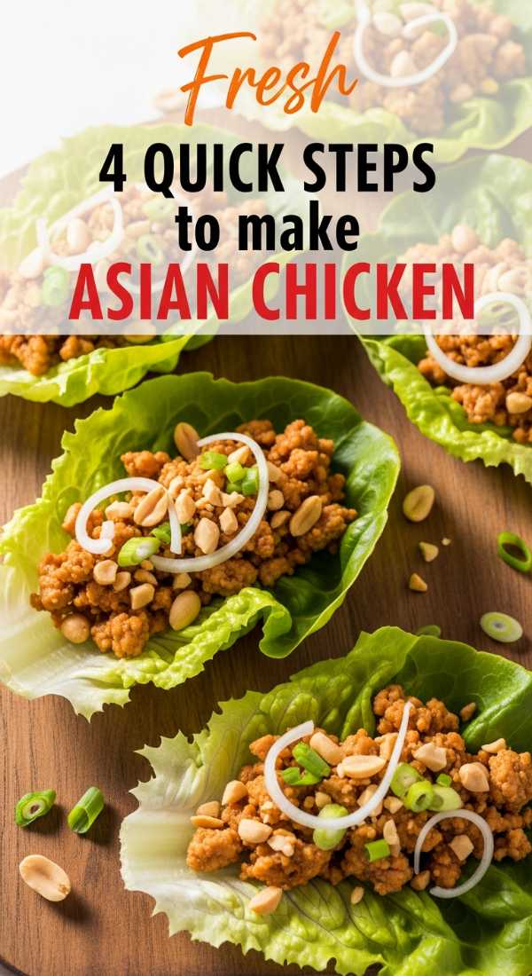 4 Quick Steps To Make Asian Chicken Wraps 6a044ae576fd9